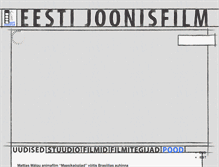 Tablet Screenshot of joonisfilm.ee